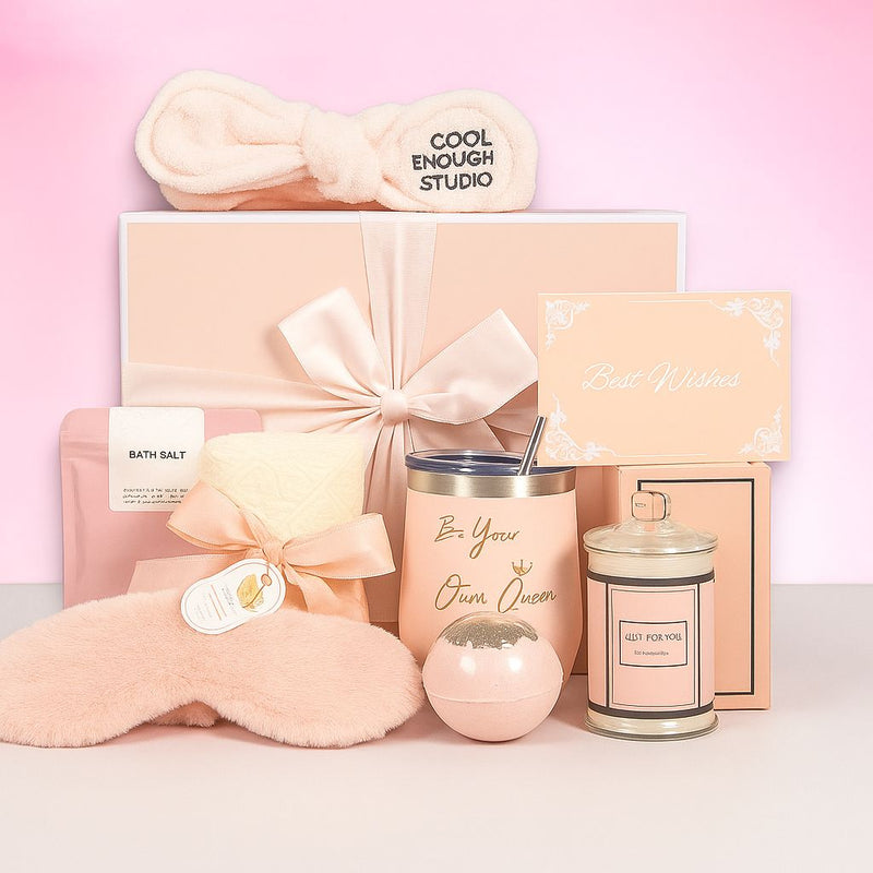 Coffret Cadeau Bien-Être « Be Your Own Queen » – Détente, Cocooning &amp; Élégance