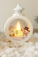 Lanterne de Noël avec Père Noël