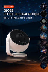 Projecteur d’Étoiles Galaxie 4K – Ciel étoilé avec 12 disques d’univers