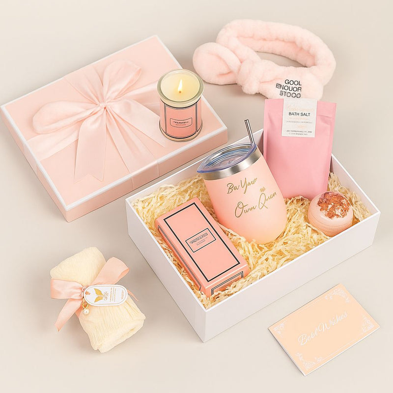 Coffret Cadeau Bien-Être « Be Your Own Queen » – Détente, Cocooning &amp; Élégance