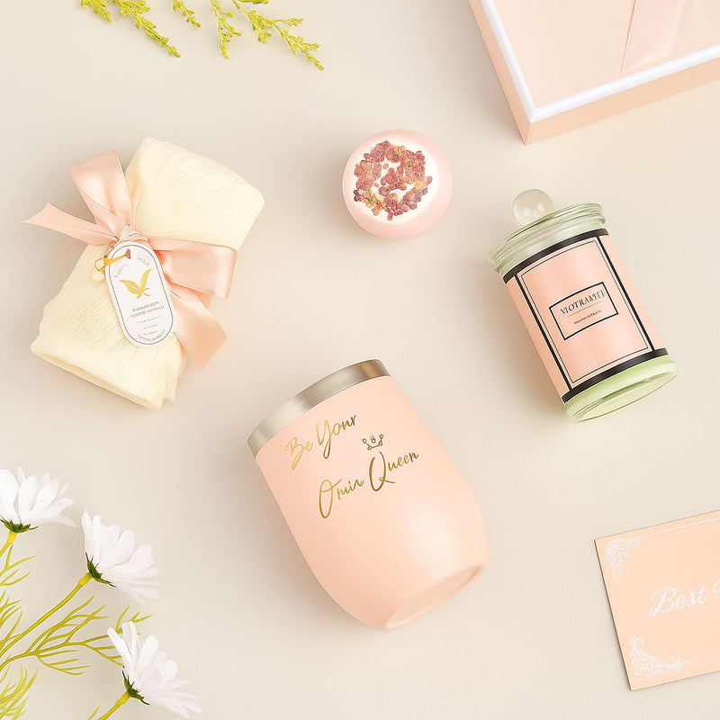 Coffret Cadeau Bien-Être « Be Your Own Queen » – Détente, Cocooning &amp; Élégance